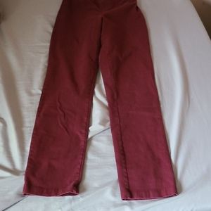 Burgundy petite legging
